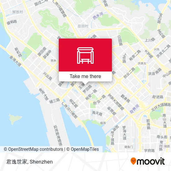 君逸世家 map