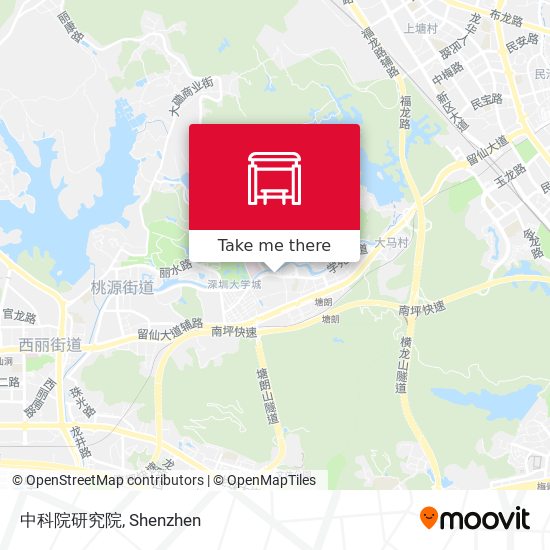 中科院研究院 map