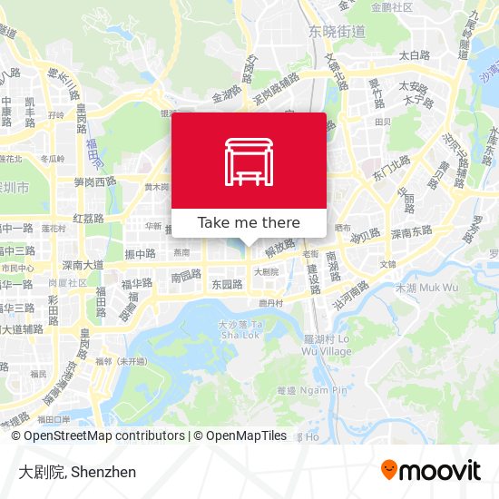 大剧院 map