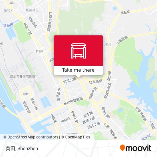 黄田 map