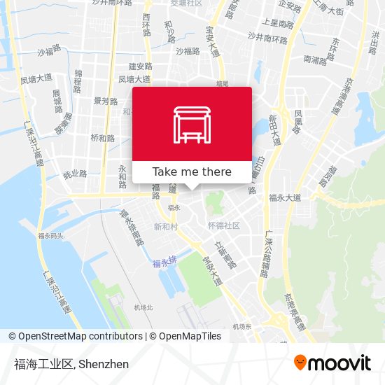 福海工业区 map