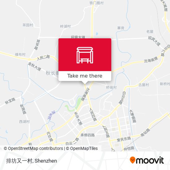 排坊又一村 map