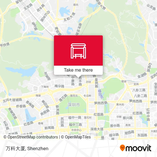 万科大厦 map