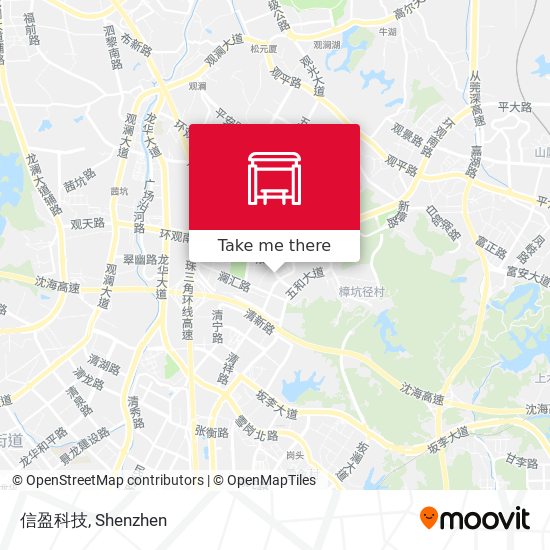 信盈科技 map