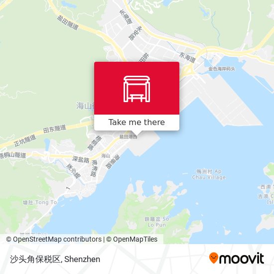 沙头角保税区 map