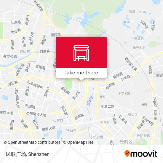 民联广场 map