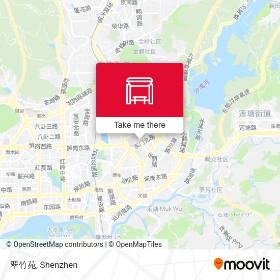 翠竹苑 map