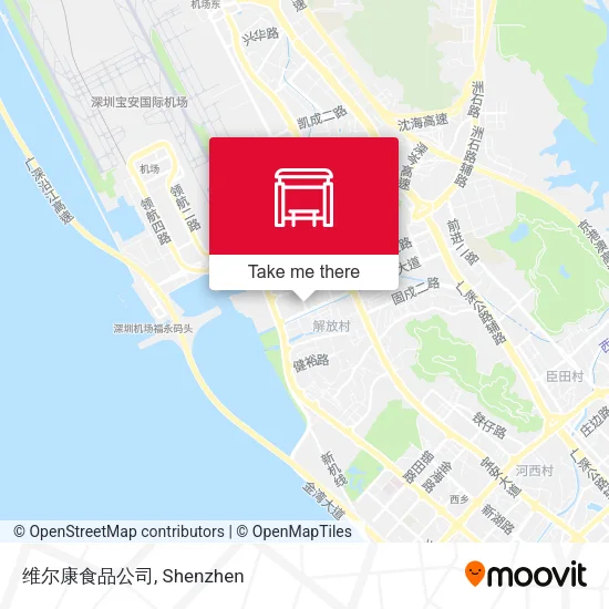 维尔康食品公司 map