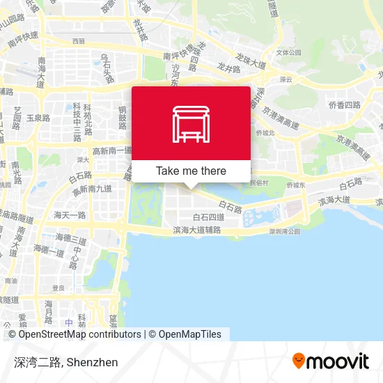 深湾二路 map