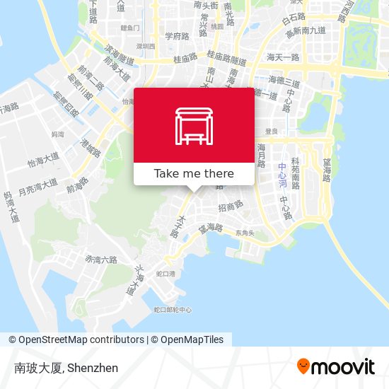 南玻大厦 map