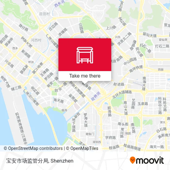宝安市场监管分局 map