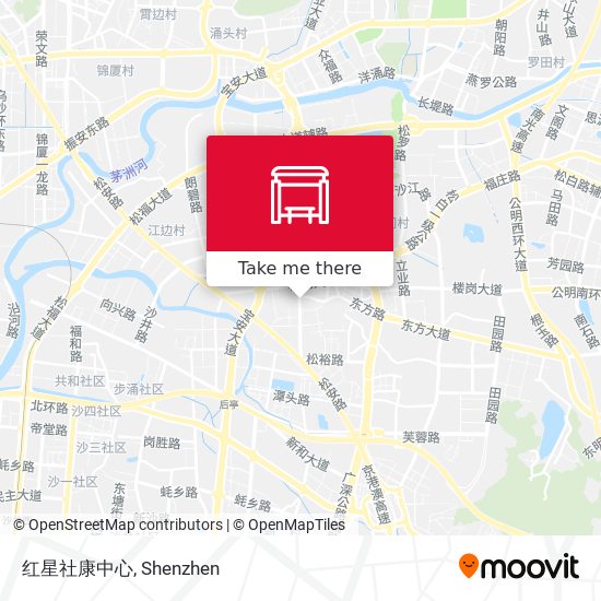 红星社康中心 map