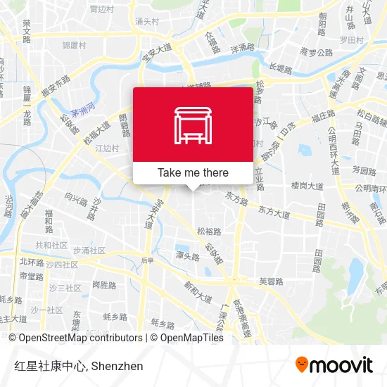 红星社康中心 map