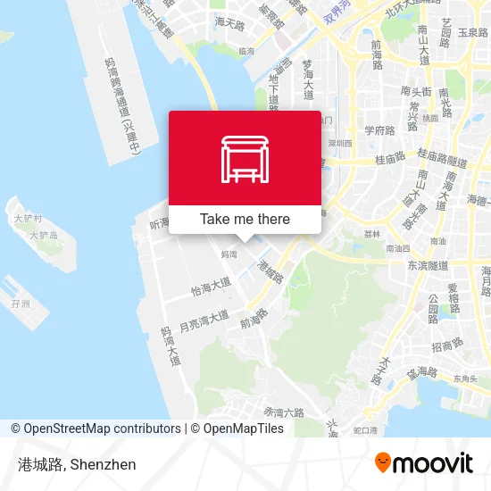 港城路 map