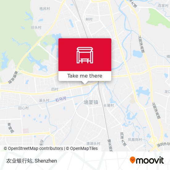 农业银行站 map