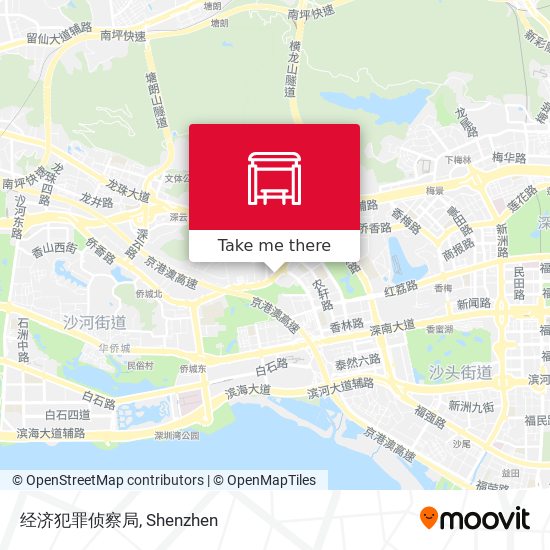 经济犯罪侦察局 map
