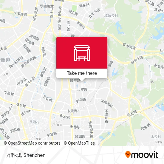万科城 map