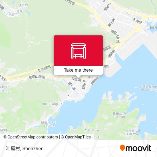 叶屋村 map