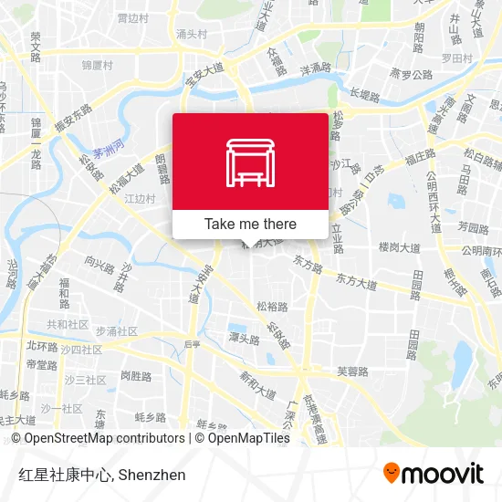 红星社康中心 map