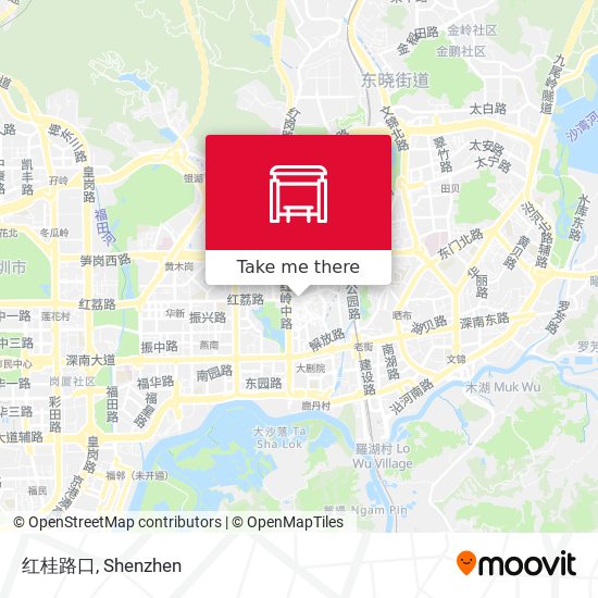 红桂路口 map