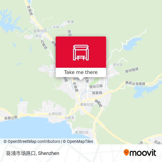 葵涌市场路口 map