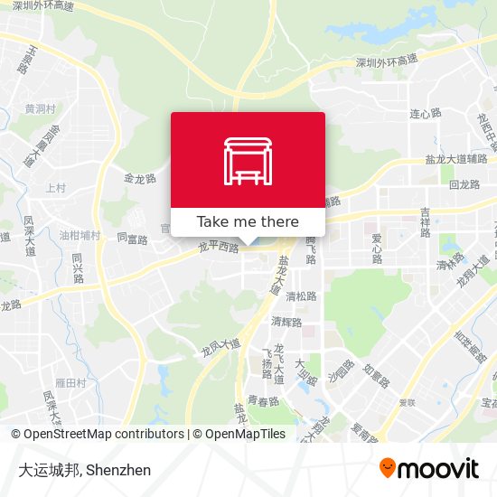大运城邦 map