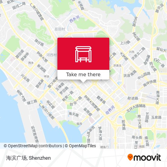 海滨广场 map
