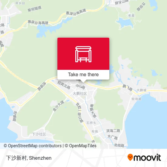 下沙新村 map