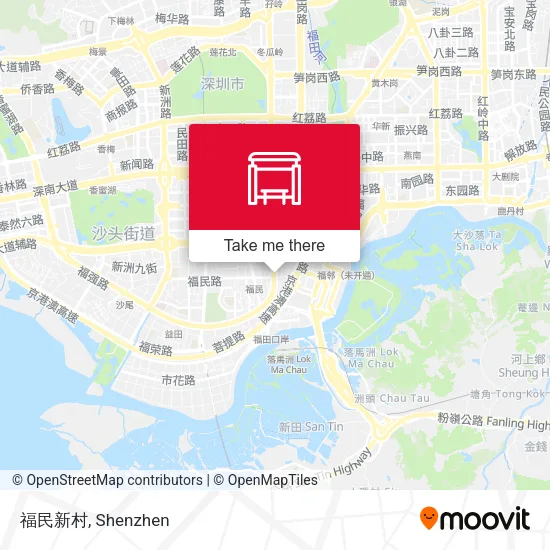 福民新村 map