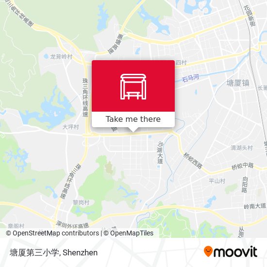 塘厦第三小学 map