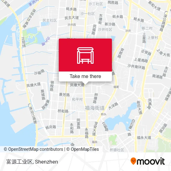 富源工业区 map