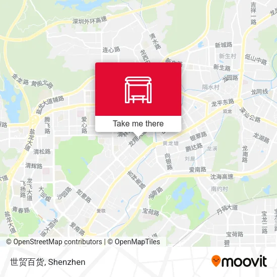 世贸百货 map