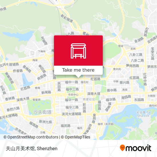 关山月美术馆 map