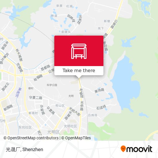 光晟厂 map