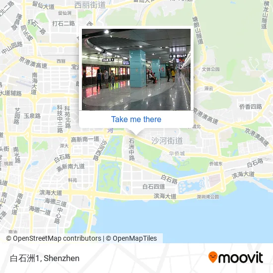 白石洲1 map