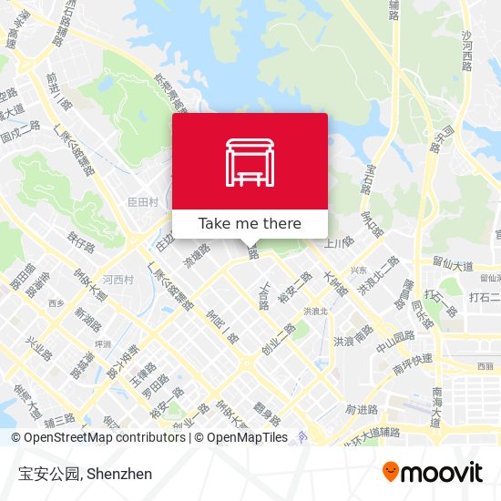 宝安公园 map