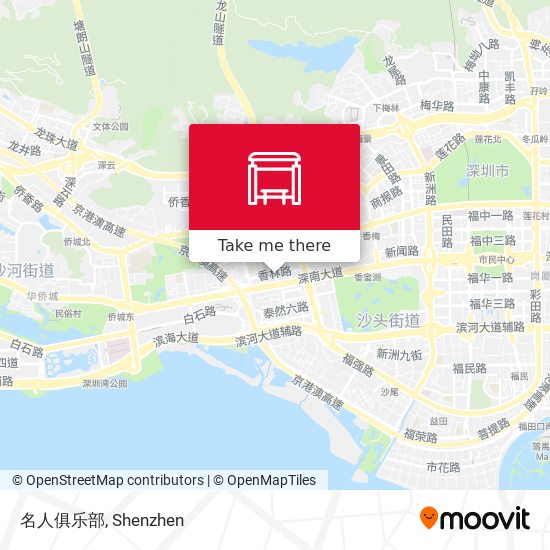 名人俱乐部 map