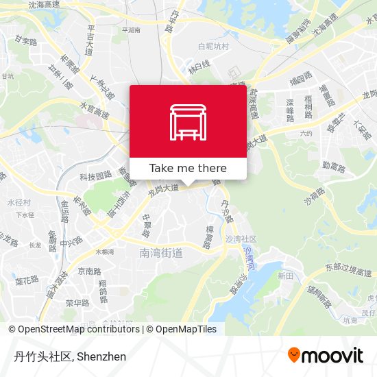 丹竹头社区 map