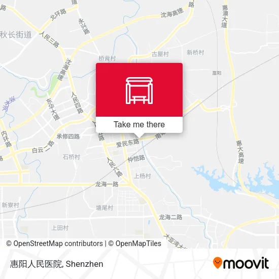 惠阳人民医院 map
