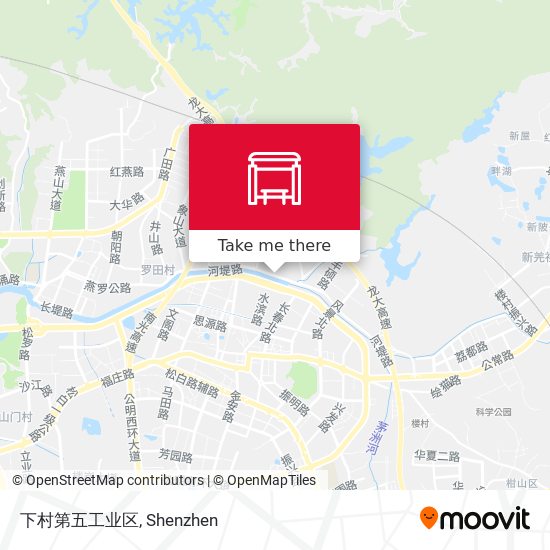 下村第五工业区 map