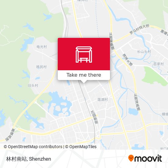 林村南站 map