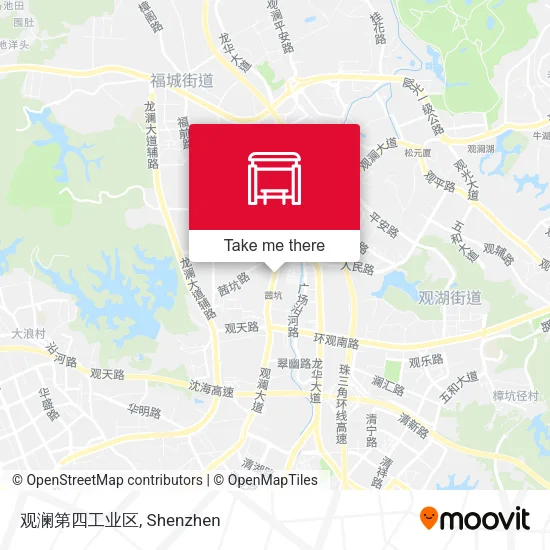 观澜第四工业区 map