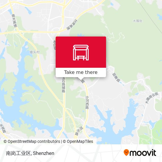 南岗工业区 map