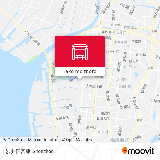 沙井国富康 map