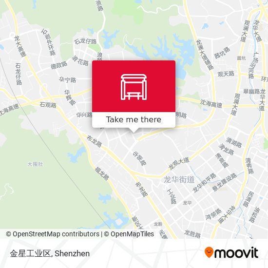 金星工业区 map