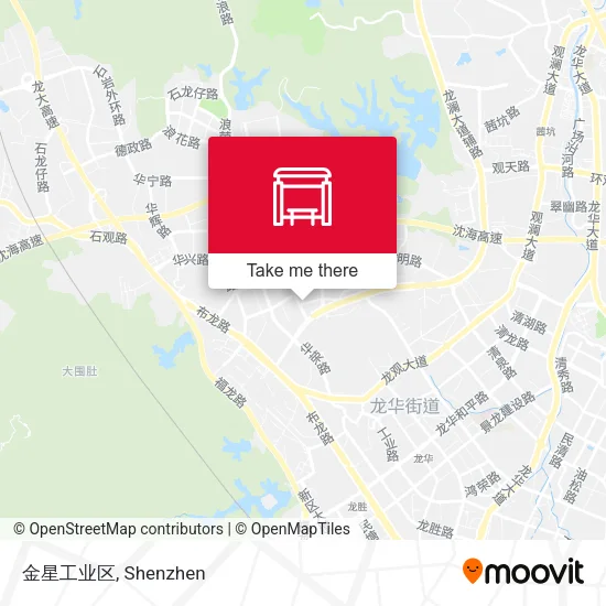 金星工业区 map