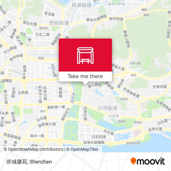 侨城馨苑 map