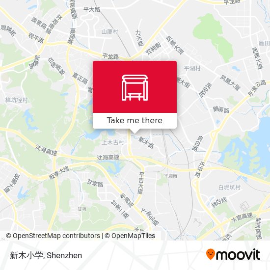 新木小学 map
