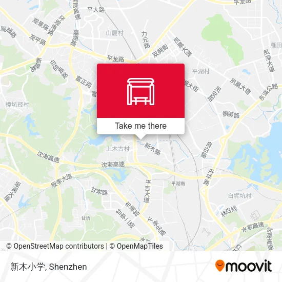 新木小学 map