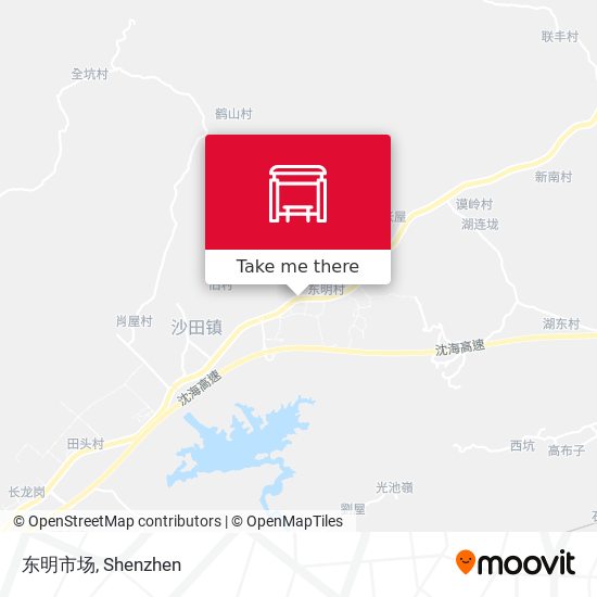 东明市场 map